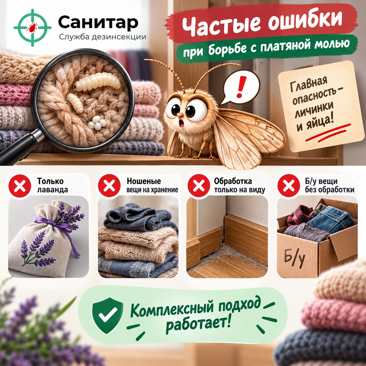 Профилактика повторного появления и типичные ошибки при выведении